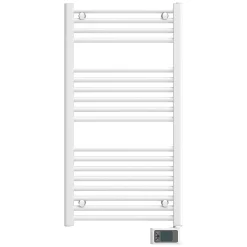 Noirot Sèche-serviettes électrique à inertie fluide Flobain 500W blanc