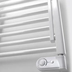 Deltacalor Sèche-serviettes électrique à inertie fluide Papillon1 150W blanc