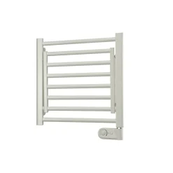Deltacalor Sèche-serviettes électrique à inertie fluide Papillon1 150W blanc