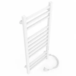 Laris Sèche-serviettes électrique IMIDZ 350x900 avec minuterie ECO, 190W, Blanc