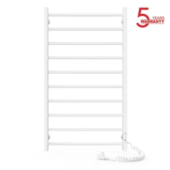 Sèche-Serviettes Électrique|Laris Sèche-serviettes électrique ALFA 500x900 avec minuterie ECO, 185W, Blanc