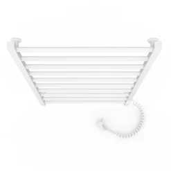 Sèche-Serviettes Électrique|Laris Sèche-serviettes électrique ALFA 500x900 avec minuterie ECO, 185W, Blanc