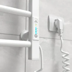 Sèche-Serviettes Électrique|Laris Sèche-serviettes électrique ALFA 500x900 avec minuterie ECO, 185W, Blanc