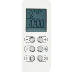 Delonghi Sèche-serviettes électrique à inertie fluide Phorum blanc 500W + soufflerie 1000W