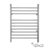 WarmlyYours Sèche-serviettes électrique brossé 150W , Dimensions: 81,2cm x 60 cm