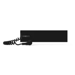 Laris Sèche-serviettes électrique SMART 400x100 avec minuterie ECO, 24W, Noir