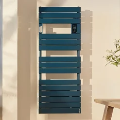 Atlantic Sèche-serviettes électrique Adélis avec soufflerie blanc carat 1750W