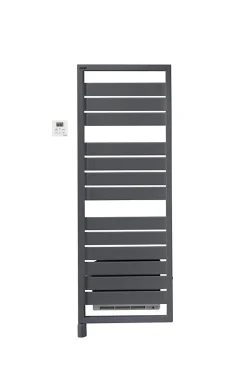 Acova Sèche-serviettes électrique à inertie fluide Astrakan +Air anthracite 750W + soufflerie 1000W