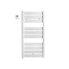 Acova Sêche-serviettes électrique 500W, H.109.4 x l.51 cm Madras blanc