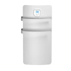 Sèche-Serviettes Soufflant|Noirot Sèche-serviettes électrique à inertie sèche Anuri blanc 500W + soufflerie 700W