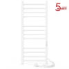 Laris Sèche-serviettes électrique ALFA 500x1200 avec minuterie ECO, 225W, Blanc
