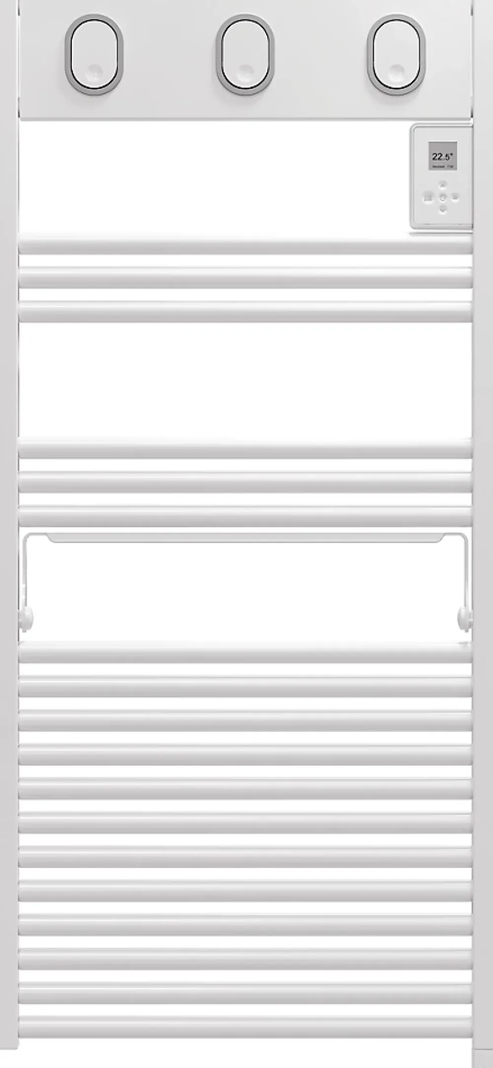 Sèche-Serviettes Électrique|Sauter Sèche-serviettes électrique à inertie fluide Marapi tactile blanc 500W