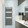 Acova Sèche-serviettes électrique à inertie fluide Astrakan anthracite 750W