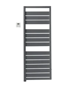 Acova Sèche-serviettes électrique à inertie fluide Astrakan anthracite 750W