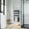 Sèche-Serviettes Électrique|Sauter Sèche-serviettes électrique à inertie fluide Marapi tactile anthracite 500W