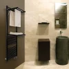Deltacalor Sèche-serviettes électrique à inertie fluide Papillon2 750W noir
