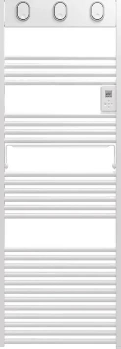 Sèche-Serviettes Électrique|Sauter Sèche-serviettes électrique à inertie fluide Marapi tactile blanc 750W