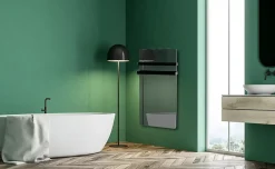 Sèche-Serviettes Électrique|Carrera Sèche-serviettes électrique Silam air 1000W miroir