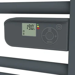 Sèche-Serviettes Électrique|Carrera Sèche-serviettes électrique à inertie sèche Alani 750W gris anthracite