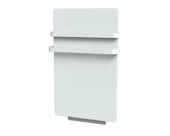 Sèche-Serviettes Soufflant|Carrera Sèche-serviettes électrique à inertie sèche Silam + Air 1400W + soufflerie 900W blanc