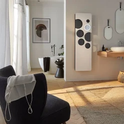 Intuis Sèche-serviettes électrique OOK 1500W soufflant connecté