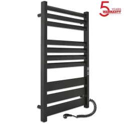 Sèche-Serviettes Électrique|Laris Sèche-serviettes électrique LAVINA 500x900 avec minuterie ECO, 280W, Noir