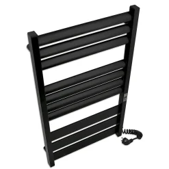 Sèche-Serviettes Électrique|Laris Sèche-serviettes électrique LAVINA 500x900 avec minuterie ECO, 280W, Noir