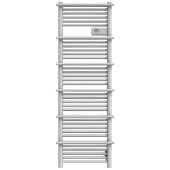 Sèche-Serviettes Électrique|GoodHome Sèche-serviettes électrique à inertie sèche Solna blanc 750W