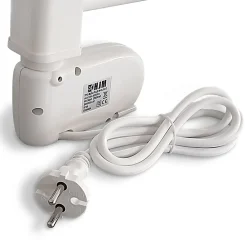 Sèche-Serviettes Mixte|HJM Sèche-serviettes électrique à inertie sèche , 750 W, Noor, Blanc