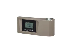 Deltacalor Sèche-serviettes électrique asymétrique 750W gris clair 7.5m²