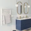 GoodHome Sèche-serviettes électrique à inertie sèche Solna blanc 350W