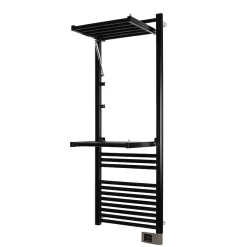 Deltacalor Sèche-serviettes électrique à inertie fluide Papillon2 500W noir