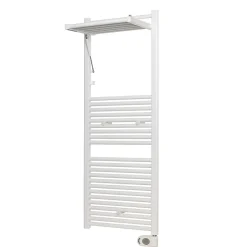 Deltacalor Sèche-serviettes électrique à inertie fluide Stendino 750W blanc