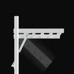 Deltacalor Sèche-serviettes électrique à inertie fluide Stendino 750W blanc