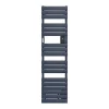 Sèche-Serviettes Soufflant|Atlantic Sèche-serviettes électrique Adélis étroit avec soufflerie bleu profond 1750W