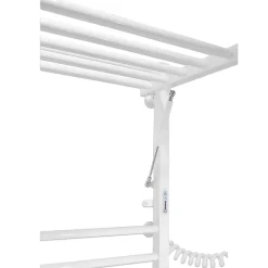 Sèche-Serviettes Électrique|Laris Sèche-serviettes électrique ASTOR 1000x540 avec minuterie ECO, 225W, Blanc