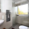 Sèche-Serviettes Soufflant|Noirot Sèche-serviettes électrique à inertie sèche Anuri gris 500W + soufflerie 700W