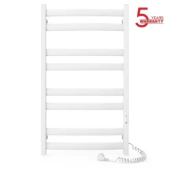 Laris Sèche-serviettes électrique ATLANT 500x900 avec minuterie ECO, 210W, Blanc