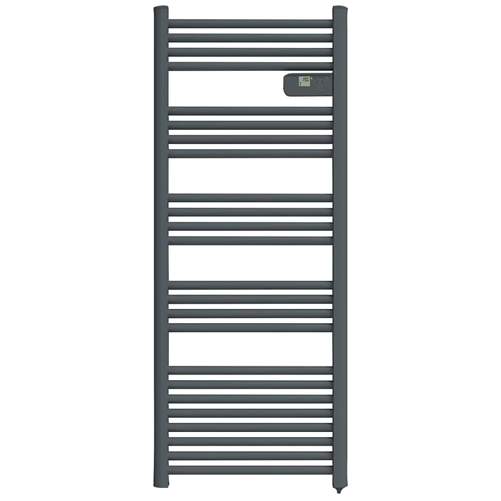 Carrera Sèche-serviettes électrique à inertie sèche Alani 500W gris anthracite