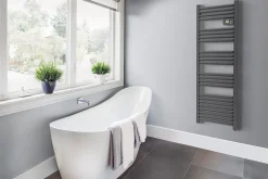 Carrera Sèche-serviettes électrique à inertie sèche Alani 500W gris anthracite