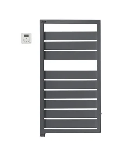 Acova Sèche-serviettes électrique à inertie fluide Astrakan grey aluminium 500W