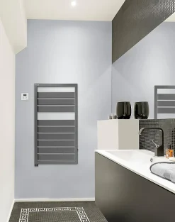 Acova Sèche-serviettes électrique à inertie fluide Astrakan grey aluminium 500W