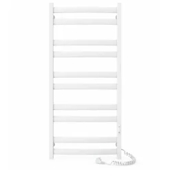 Sèche-Serviettes Électrique|Laris Sèche-serviettes électrique ATLANT 500x1200 avec minuterie ECO, 300W, Blanc