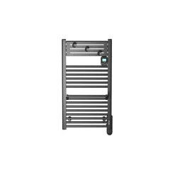 Sèche-Serviettes Électrique|Noirot Sèche-serviettes électrique 500 W noir à inertie fluide, Actibain