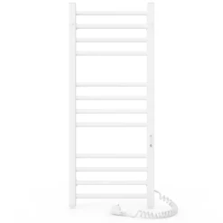 Sèche-Serviettes Électrique|Laris Sèche-serviettes électrique ALFA 350x900 avec minuterie ECO, 160W, Blanc