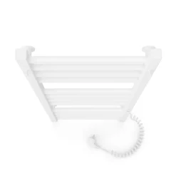 Sèche-Serviettes Électrique|Laris Sèche-serviettes électrique ALFA 350x900 avec minuterie ECO, 160W, Blanc