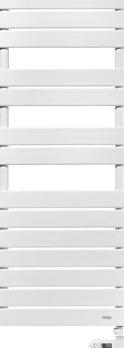 Delonghi Sèche-serviettes mixte électrique / eau chaude en acier De’Longhi Portobello blanc 700W