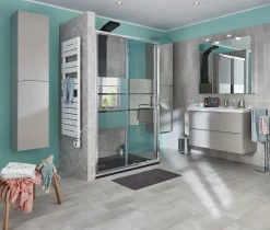 Delonghi Sèche-serviettes mixte électrique / eau chaude en acier De’Longhi Portobello blanc 700W