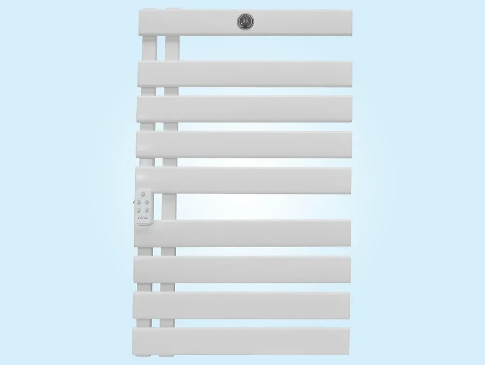 Sèche-Serviettes Soufflant|Pureline Sèche-serviettes mural aluminium display LED et WiFi 500W