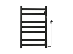 Sèche-Serviettes Électrique|Bain-Bain Sèche-serviettes Noir DESICO -